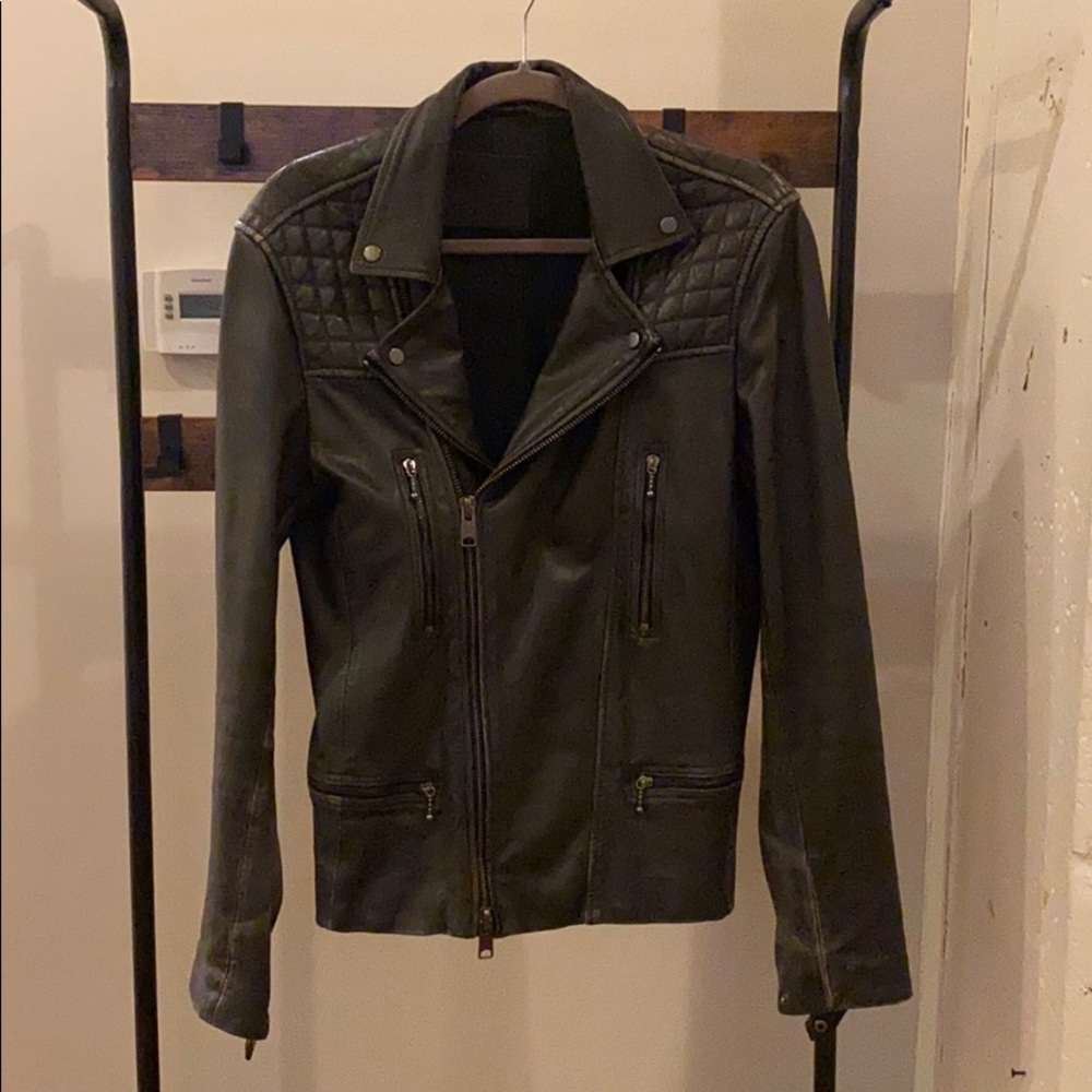 ALLSAINTS LEATHER MOTO JACKET